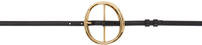 Jacquemus Black Le Chouchou 'la Ceinture Ronde' Belt In 990 Black