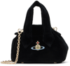 Vivienne Westwood Black Mini Yasmine Bag In N405 Black