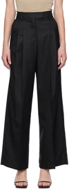 By Malene Birger Black Cymbaria Trousers In 050 Black