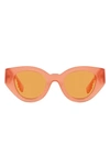 Burberry Meadow 47mm Phantos Sunglasses In Orange