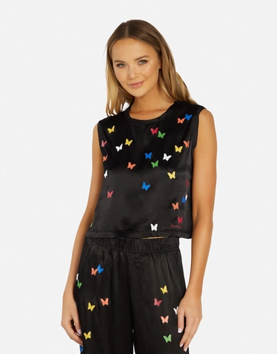 Lauren Moshi Linette- Mini Butterflies In Black