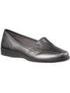 EASY SPIRIT DEVITT 10 WOMENS LEATHER SLIP ON LOAFERS