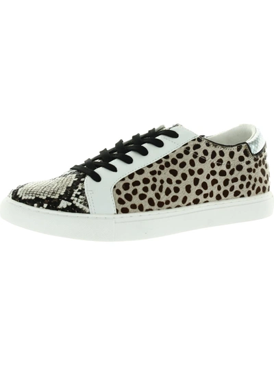 Kenneth Cole New York Kam Womens Animal Print Lace-up Fashion Sneakers In Multi