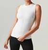 Blanc Noir Infinity Top In White In White