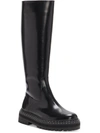 VINCE CAMUTO PHRANCIE WOMENS LEATHER TALL KNEE-HIGH BOOTS
