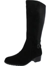 Easy Spirit Leigh Womens Leather Wide Calf Knee-high Boots In Multi