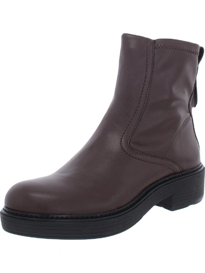 Franco Sarto Karbon Womens Round Toe Pull On Ankle Boots In Multi