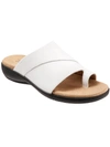 Trotters Regina Slide Sandal In White