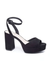 CHINESE LAUNDRY THERESA PLATFORM SANDAL IN BLACK