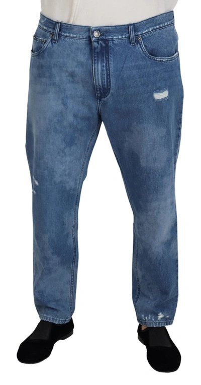 DOLCE & GABBANA DOLCE & GABBANA ELITE ITALIAN DENIM MEN'S PANTS