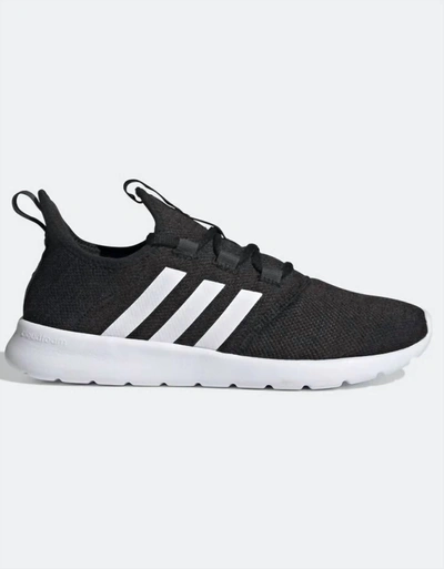 Adidas Originals Womens Cloudfoam Pure 2.0 Running Shoe In Black, Black, Core White In Black/white
