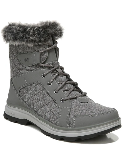 Ryka Brisk Womens Cold Weather Lace Up Winter & Snow Boots In Multi