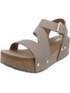 Volatile Biloxi Platform Wedge Sandal In Multi