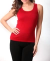 ANGEL BRA FRIENDLY TANK TOP IN RED