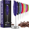 ZULAY KITCHEN PREMIUM ONE-TOUCH MILK FROTHER FOR COFFEE