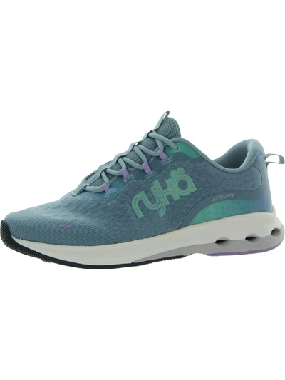 Ryka Activate Womens Fitness Walking Athletic And Training Shoes In Blue