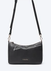 Viscata Nice Leather Handbag In Black