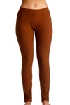 ANGEL HIGH RISE JEGGING IN COGNAC