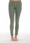 ANGEL HIGH RISE JEGGING IN OLIVE