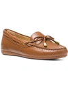 MICHAEL MICHAEL KORS SUTTON MOC WOMENS LEATHER SLIP ON MOCCASINS