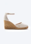 Viscata Estartit Canvas Espadrille Wedges In Beige