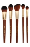 Spectrum Pantherine 5-piece Makeup Brush Set $56 Value In Brown