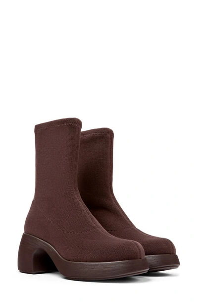 Camper Thelma 70mm Ankle Boots In Red