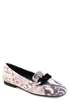 Journee Collection Cordell Rolo Link Loafer In Snake