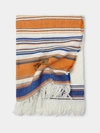 THE HOUSE OF LYRIA CANCHE HANDWOVEN LINEN AND COTTON BLANKET