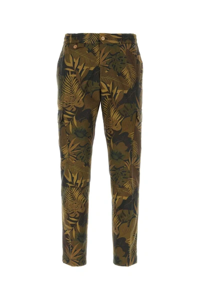 Etro Trousers In Brown