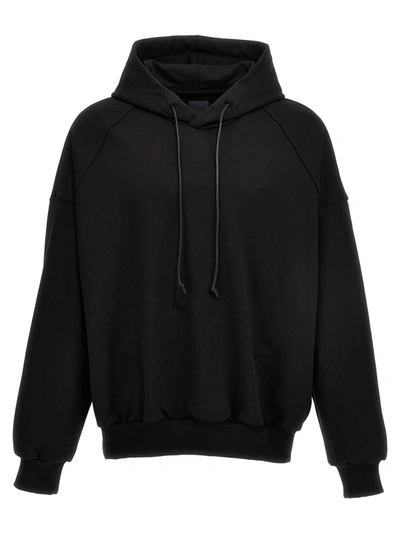 Juun.j Juun J Printed And Embroidered Hoodie In Black