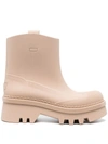 CHLOÉ CHLOÉ RAINA RUBBER RAIN BOOTS