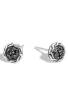 John Hardy Classic Chain 7mm Stud Earring In Silver