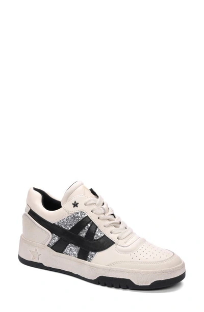 Ash Blake Sneaker In Gardenia/black