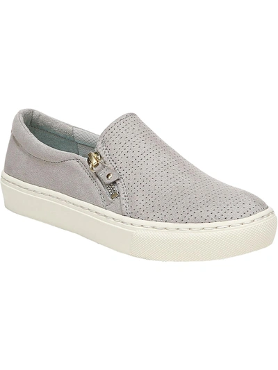 Dr. Scholl's Shoes No Chill Womens Slip On Fashion Sneakers In Grey