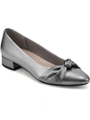 Easy Spirit Women's Eflex Caster Slip-on Block Heel Dress Pumps In Grey