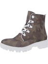 Kendall + Kylie Epic Womens Lace-up Ankle Combat & Lace-up Boots In Multi