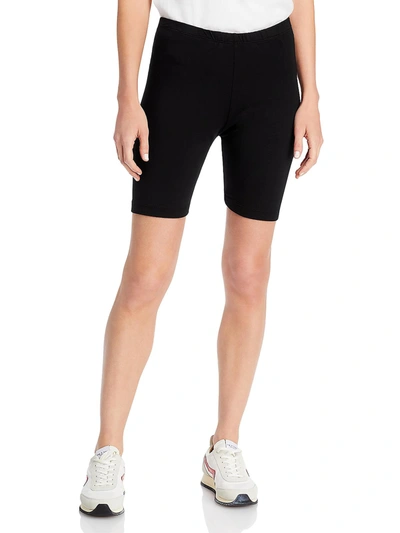 Cotton Citizen Milan Womens Tie-dye Terry Bike Shorts In Black