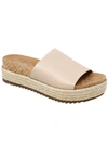 CHARLES BY CHARLES DAVID BUSTLE WOMENS FAUX LEATHER SLIDE ESPADRILLES