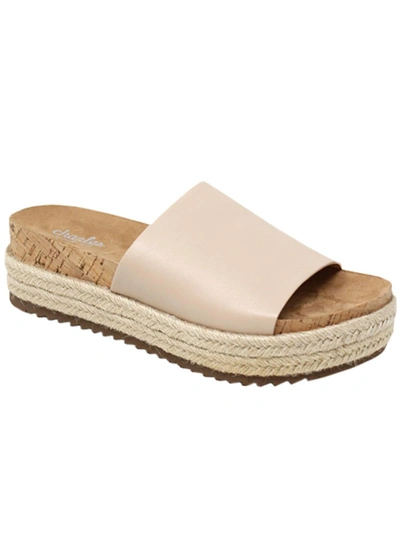 Charles By Charles David Bustle Womens Faux Leather Slide Espadrilles In Multi