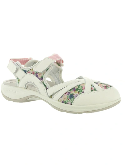 Easy Spirit Esplash Womens Leather Casual Strap Sandals In Multi