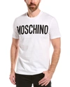 Moschino Crew Neck Short Sleeves T-shirts In White