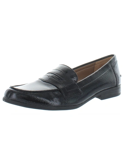 Lifestride Madison Womens Solid Slip On Loafers In Black