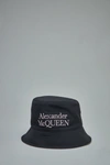 Alexander Mcqueen Embroidered-logo Bucket Logo