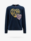 Kenzo Regular Fit Sweatshirt With Logo In Blue