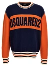 Dsquared2 College Logo-intarsia Wool Jumper