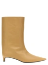 Jil Sander 5mm Pointed-toe Kitten-heel Boots