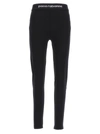 Rabanne Logo-waistband High-waisted Leggings
