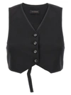 Shop The Andamane Nadine Gilet Black