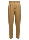 MAISON MARGIELA PENDLETON YOKE PANTS BEIGE